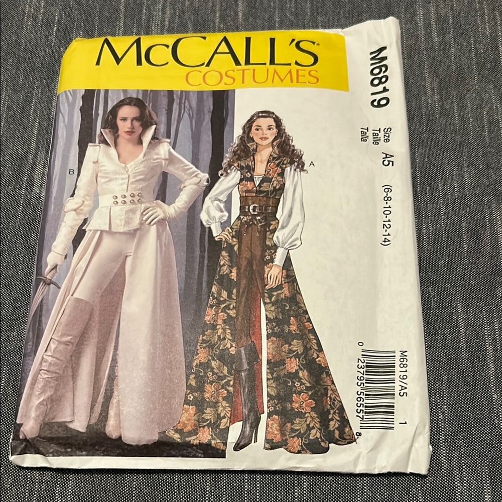 McCall’s M6819 sizes 6-14